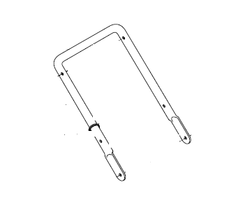 McCULLOCH M53-625CMDW  BOTTOM HANDLE